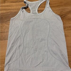 Lululemon Striped Racerback Tank Top Swiftly Tech Tank
